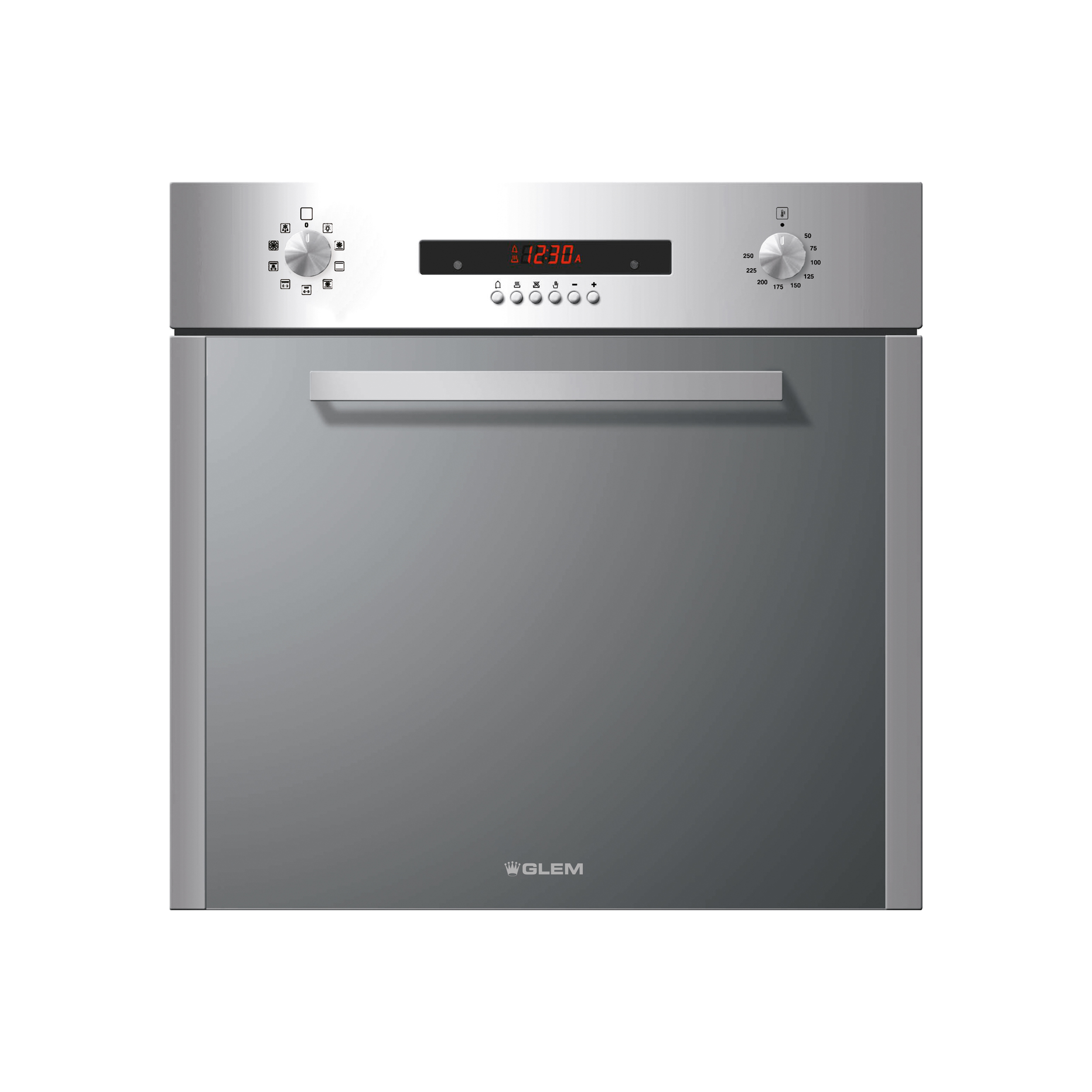 Glem 60cm Built-in Electric Oven  - Stainless Steel